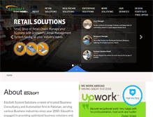 Tablet Screenshot of edusoftsolutions.com